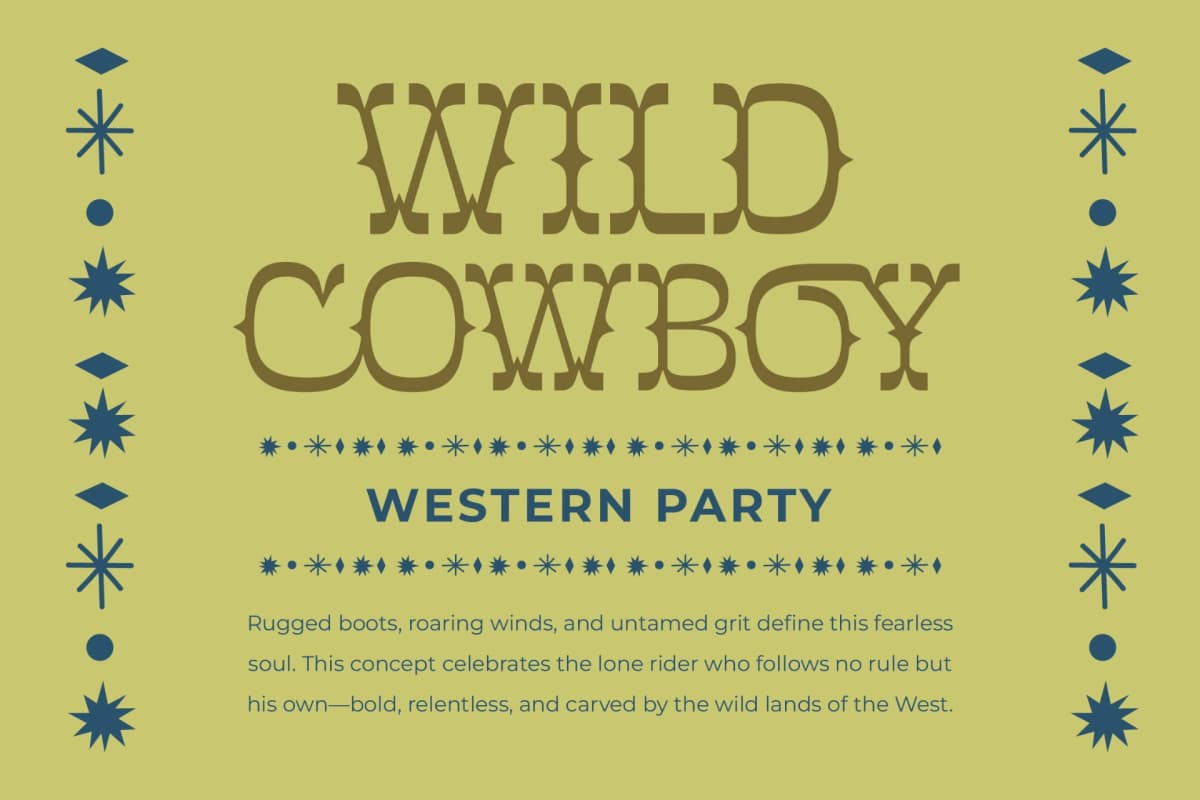 Preview 4 for Mister Cloroph - Western Vintage Font