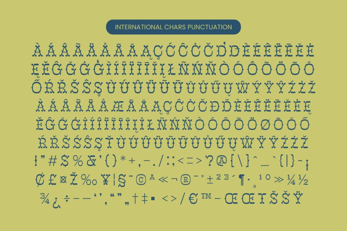 Preview 14 for Mister Cloroph - Western Vintage Font