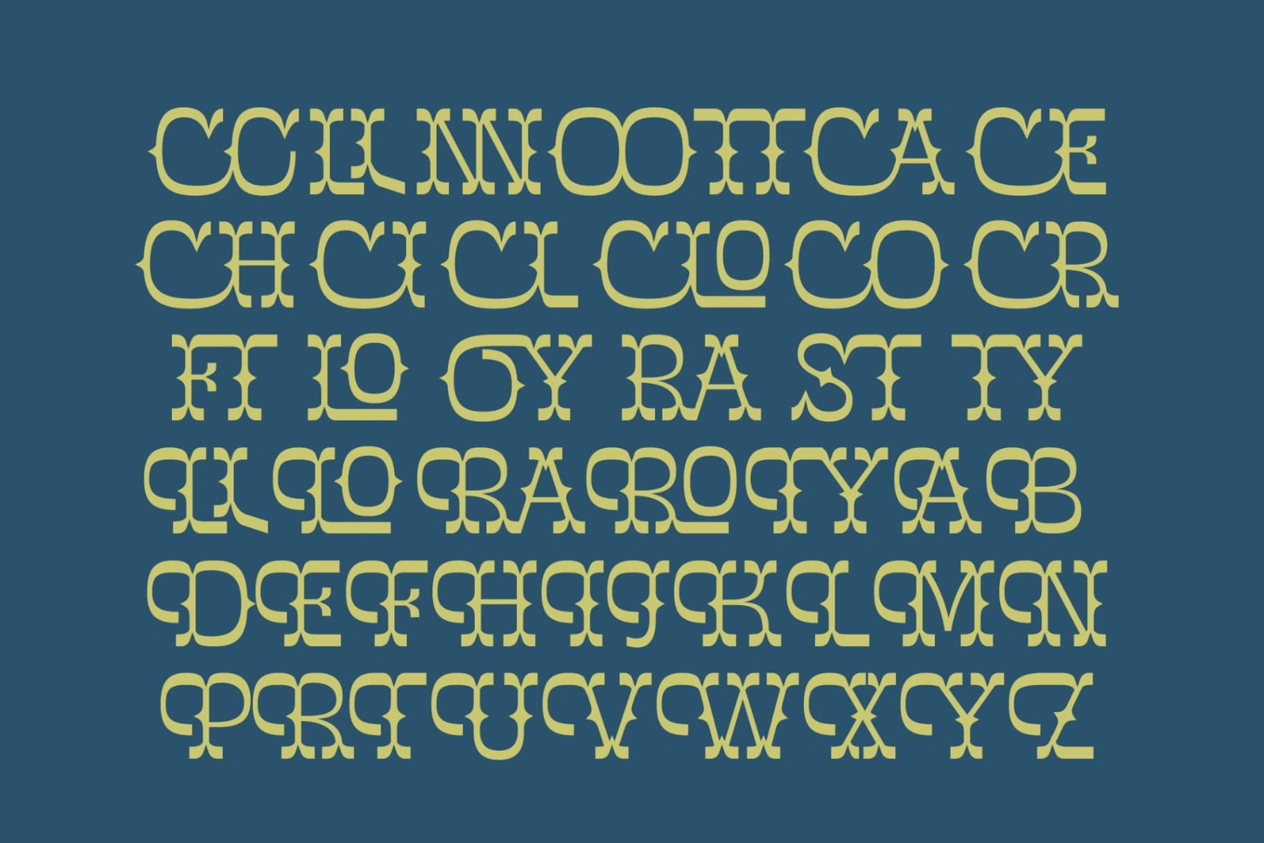 Preview 13 for Mister Cloroph - Western Vintage Font