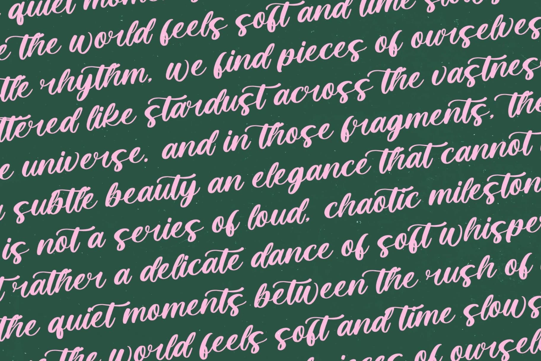 Preview 15 for Mintac – Bold Handwritten Font