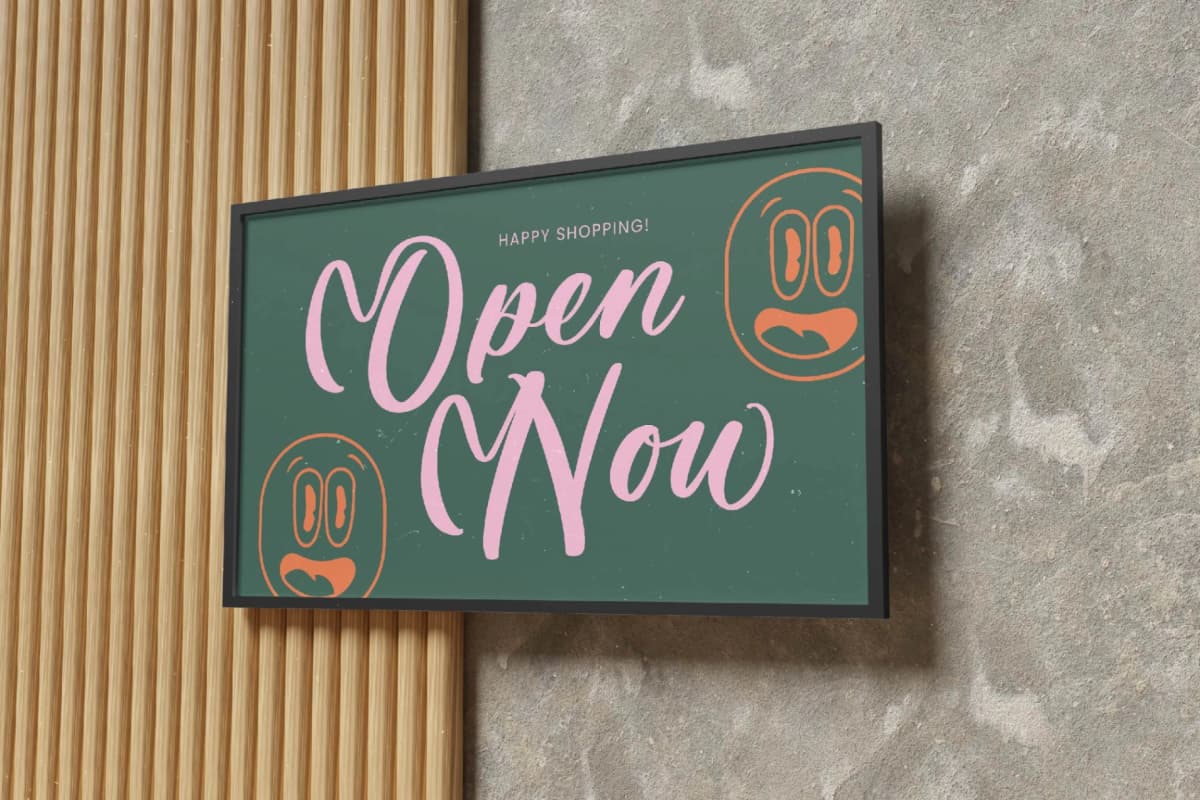 Preview 18 for Mintac – Bold Handwritten Font