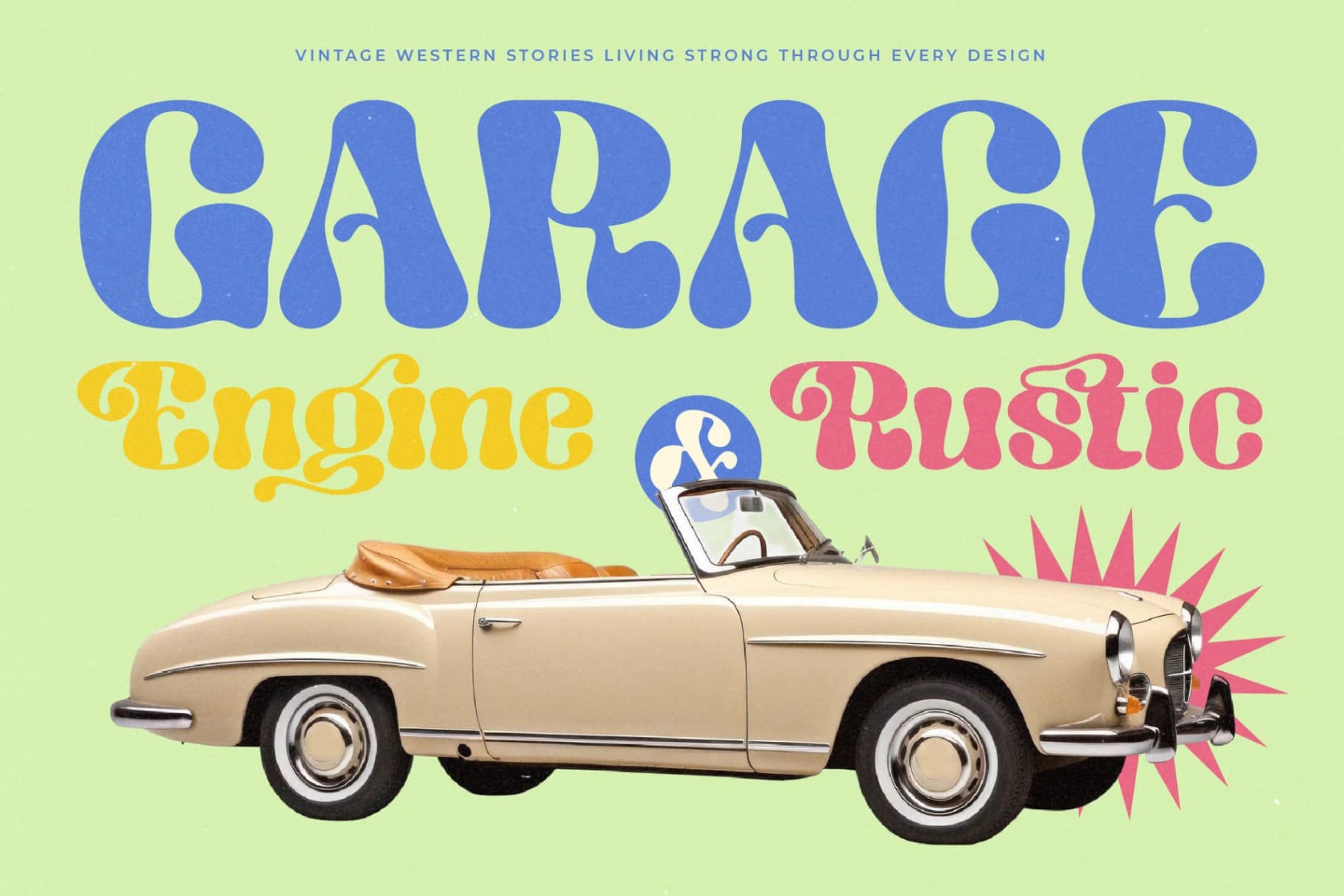 Preview 11 for Beach Nagres - Groovy Display Font