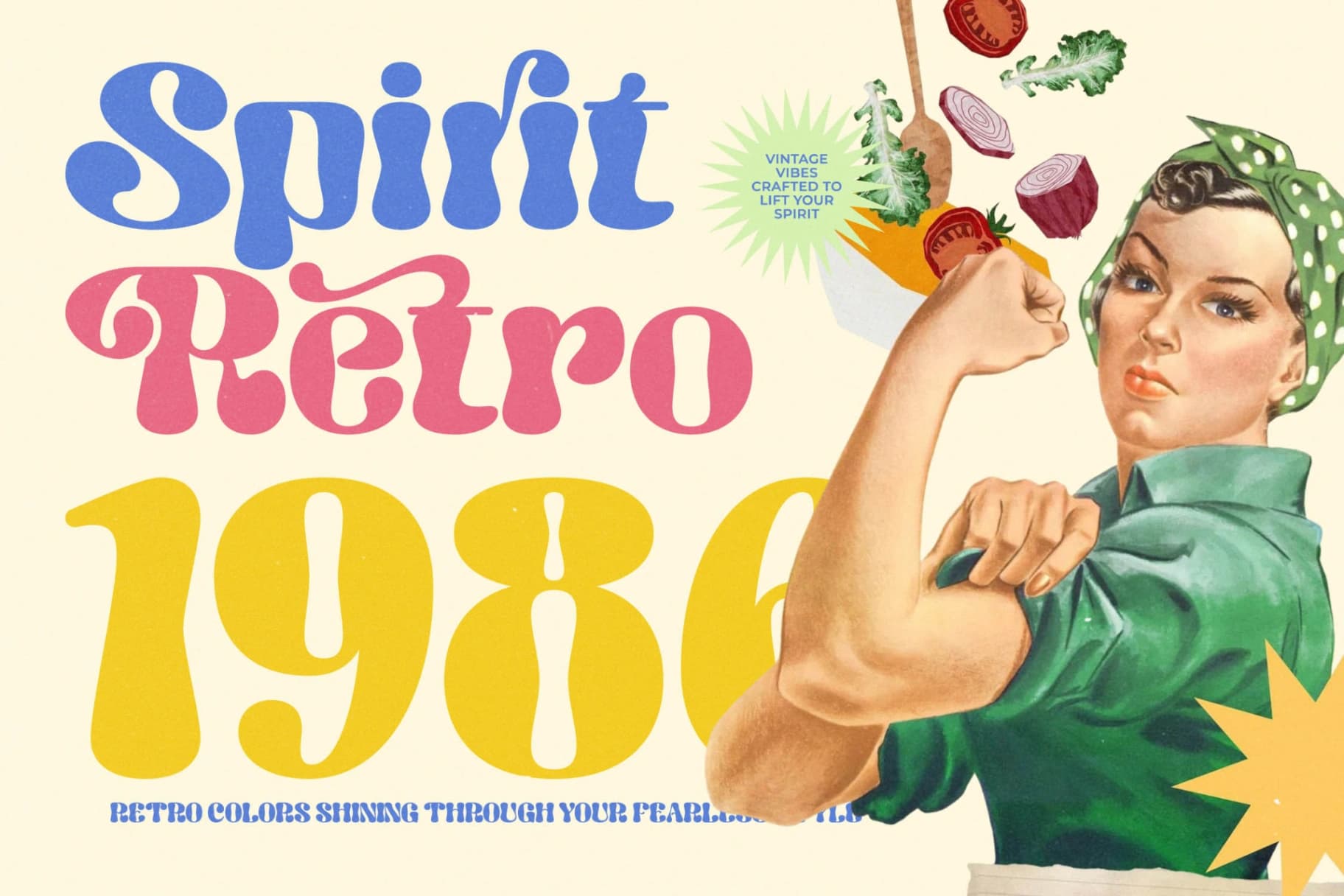Preview 18 for Beach Nagres - Groovy Display Font