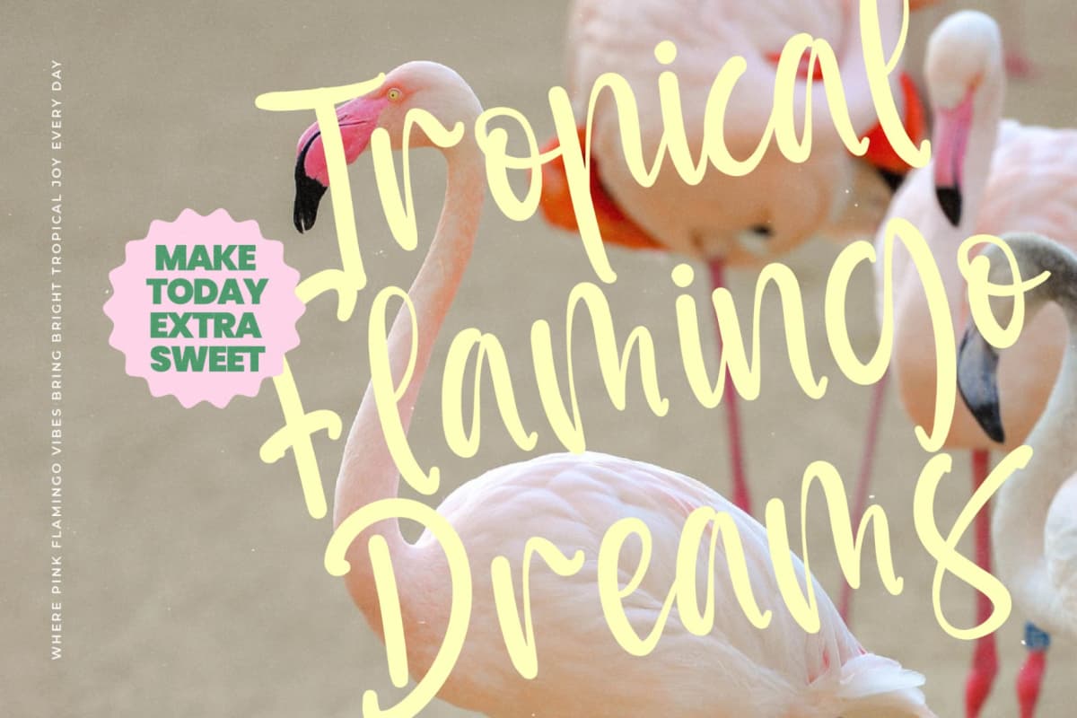Sunyplay Peachy - Modern Handwritten Font font preview 10
