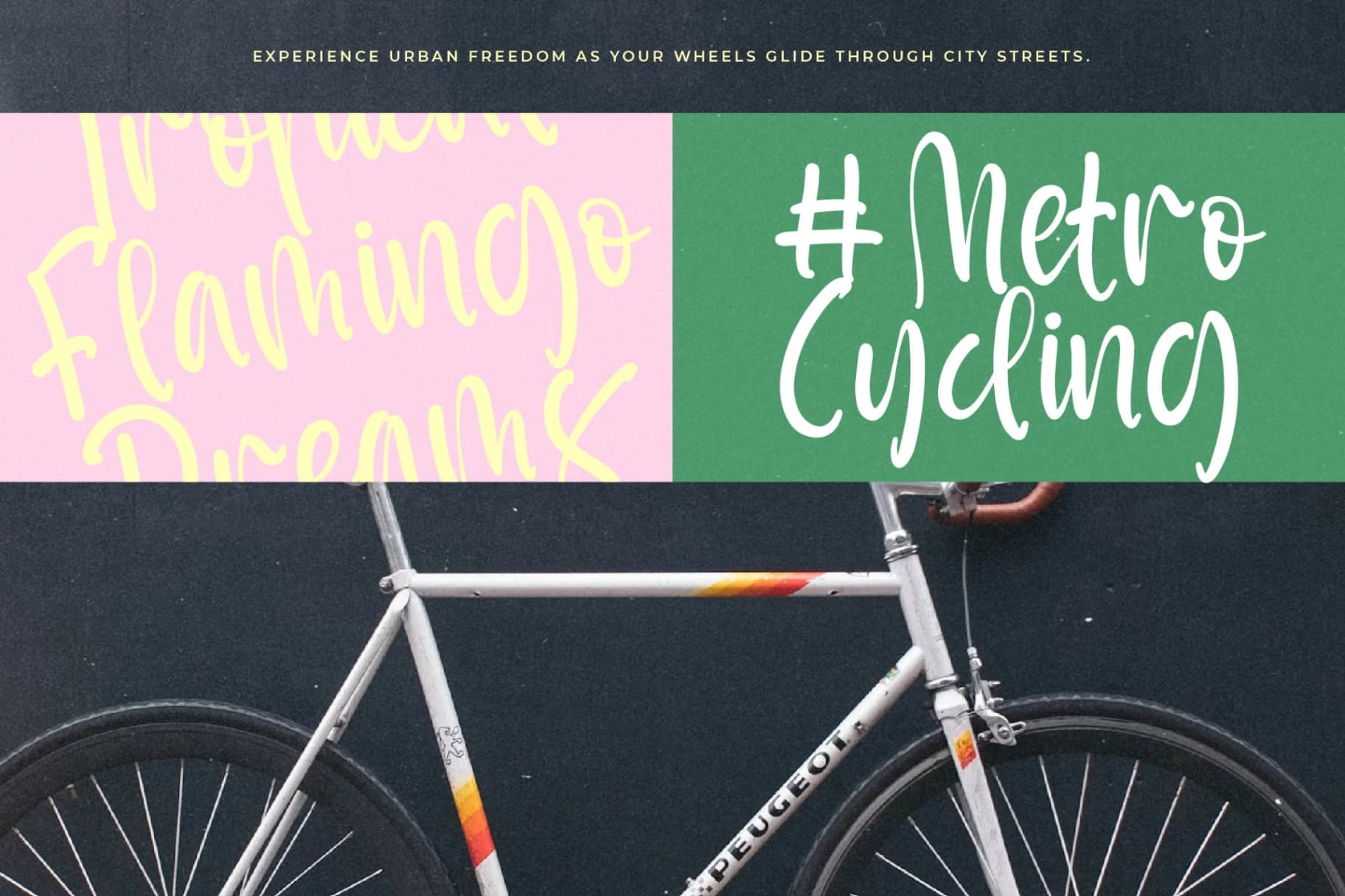 Preview 5 for Sunyplay Peachy - Modern Handwritten Font