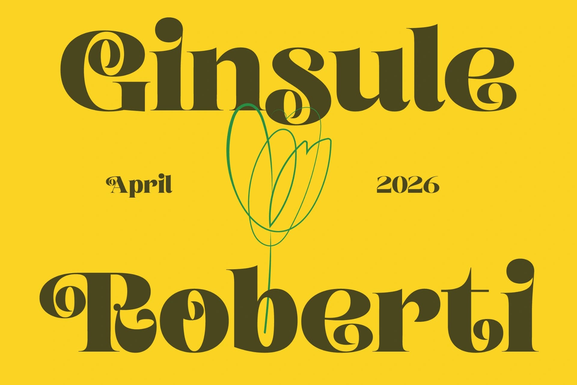 Preview 2 for Broftin Resort - Bold Serif Display