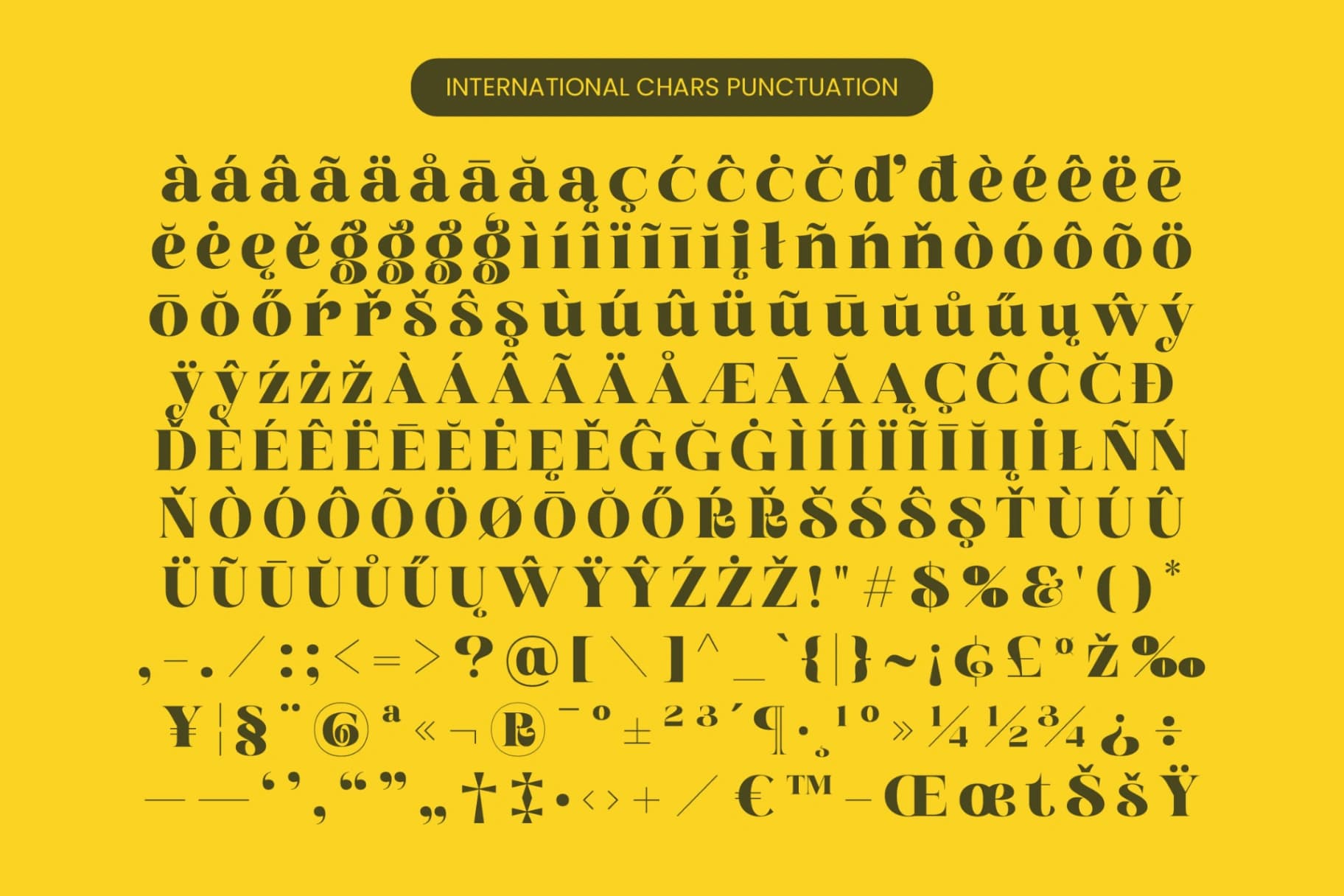 Preview 14 for Broftin Resort - Bold Serif Display