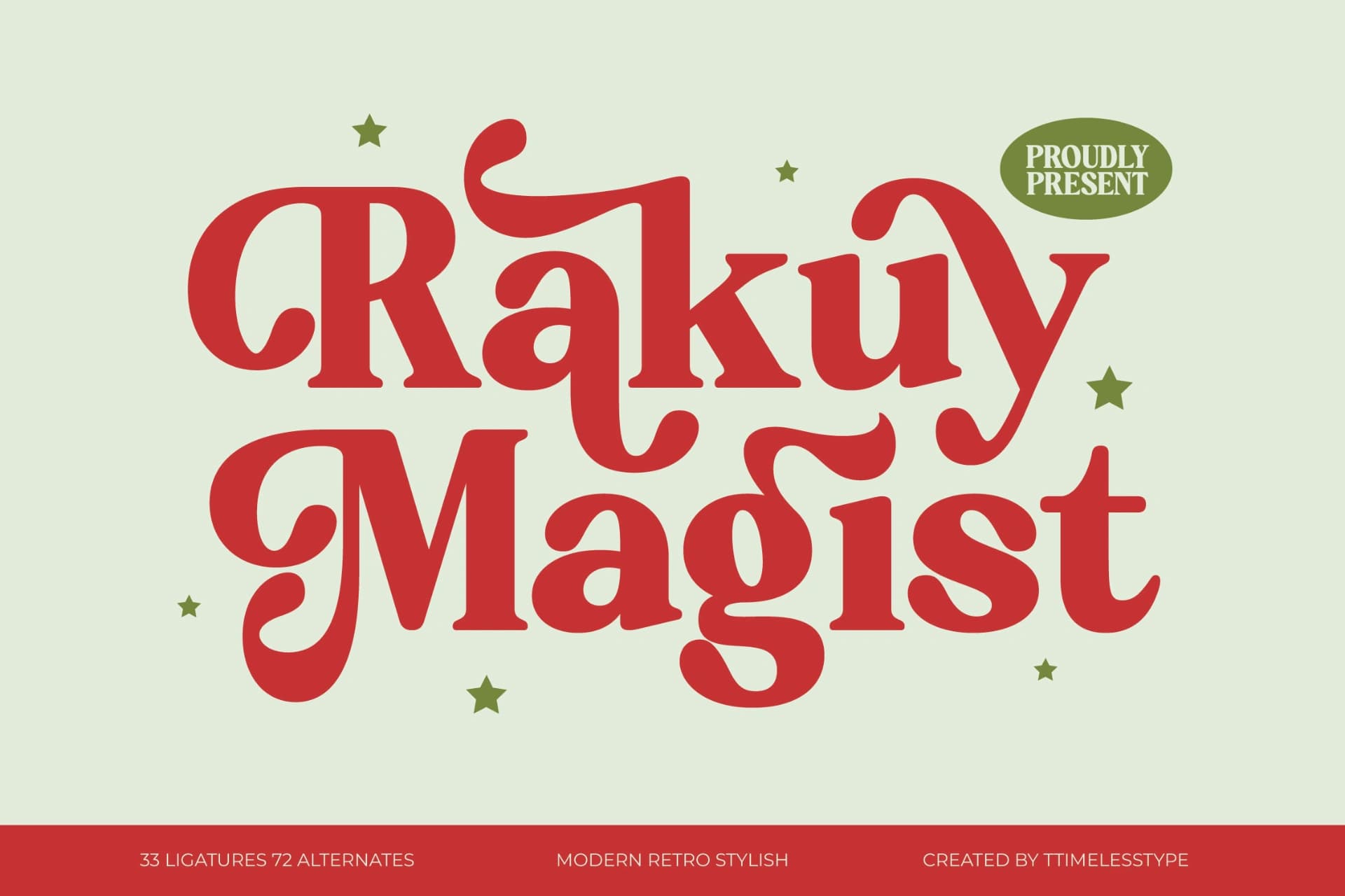 Preview 1 for Rakuy Magist - Modern Retro Stylish