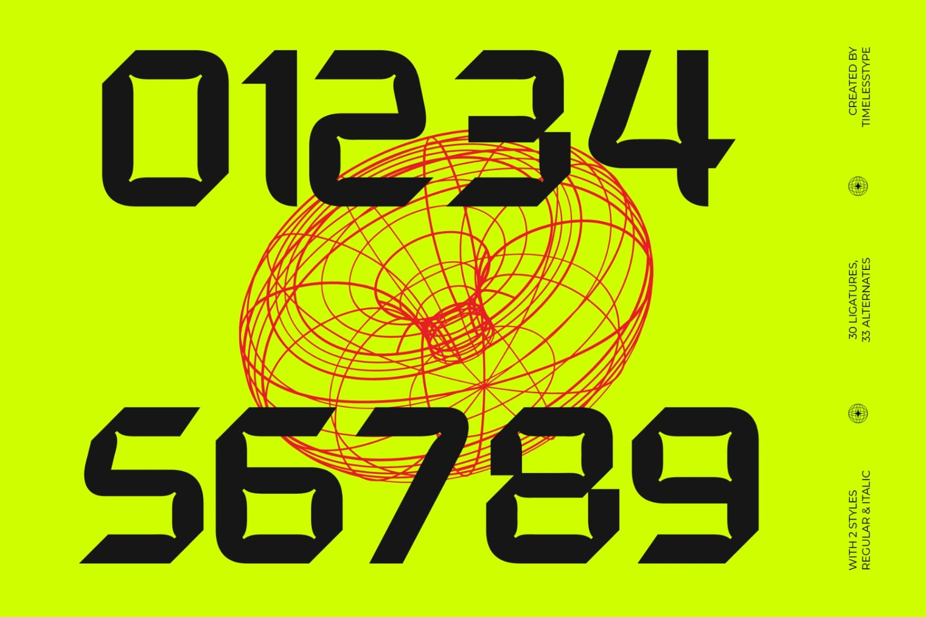 Preview 12 for Expanse Cosmic - Futuristic Sporty Display Font
