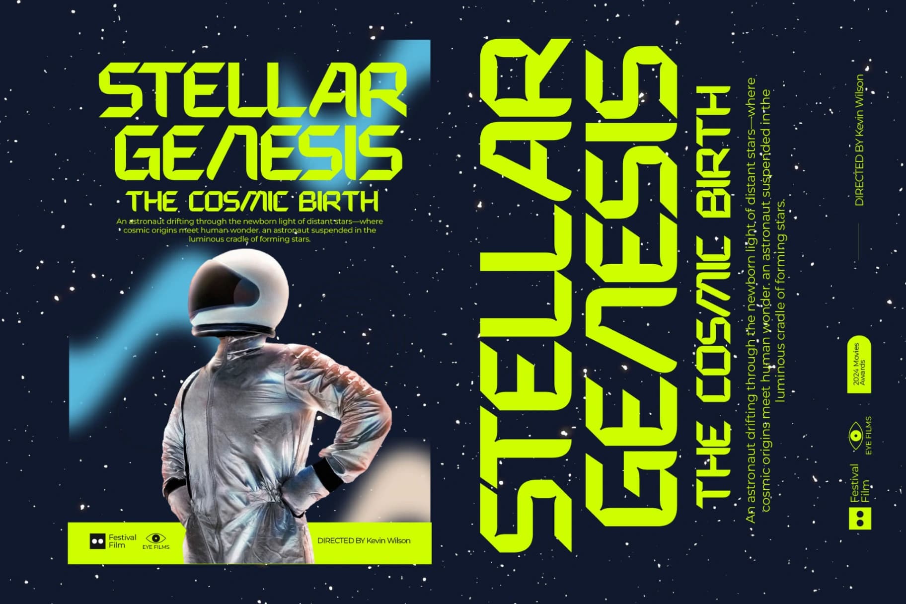 Preview 3 for Expanse Cosmic - Futuristic Sporty Display Font