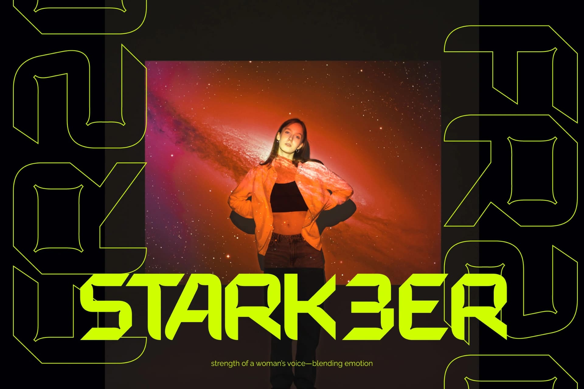 Preview 7 for Expanse Cosmic - Futuristic Sporty Display Font