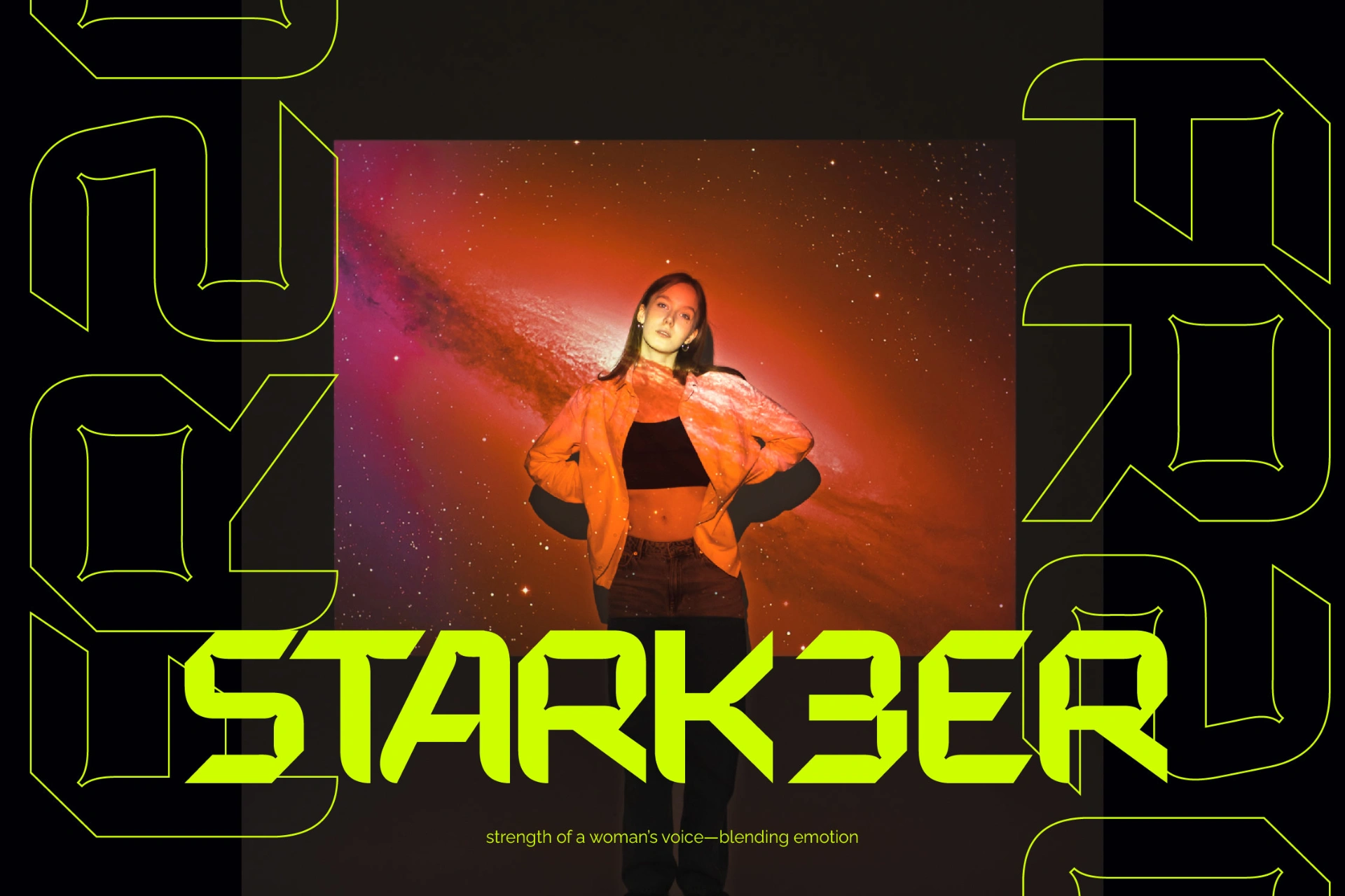 Preview 7 for Expanse Cosmic - Futuristic Sporty Display Font