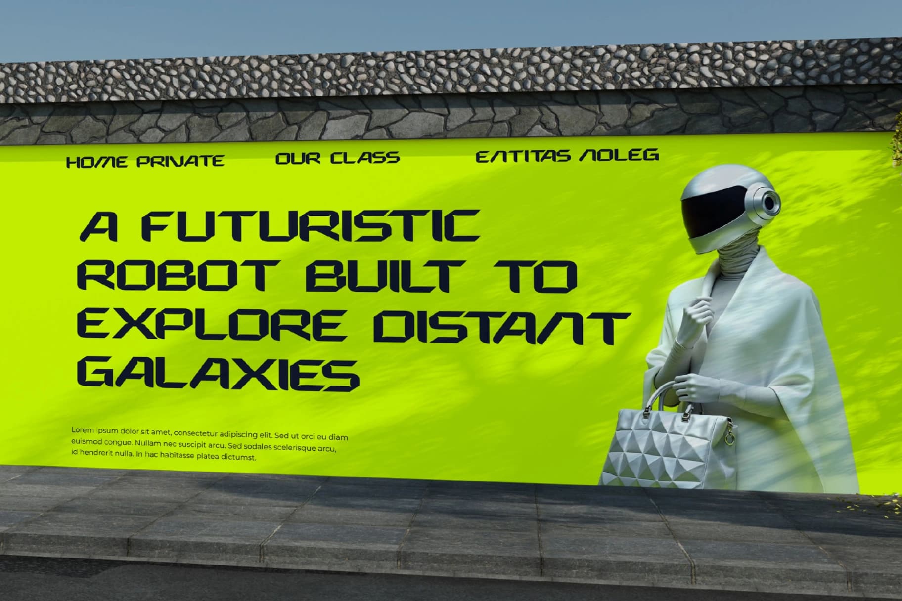 Preview 16 for Expanse Cosmic - Futuristic Sporty Display Font