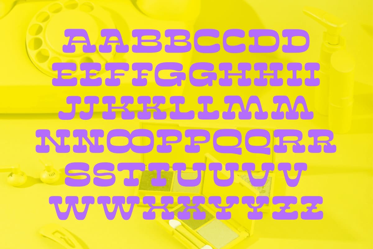 Sunny Groovy - Display Groovy Font font preview 10