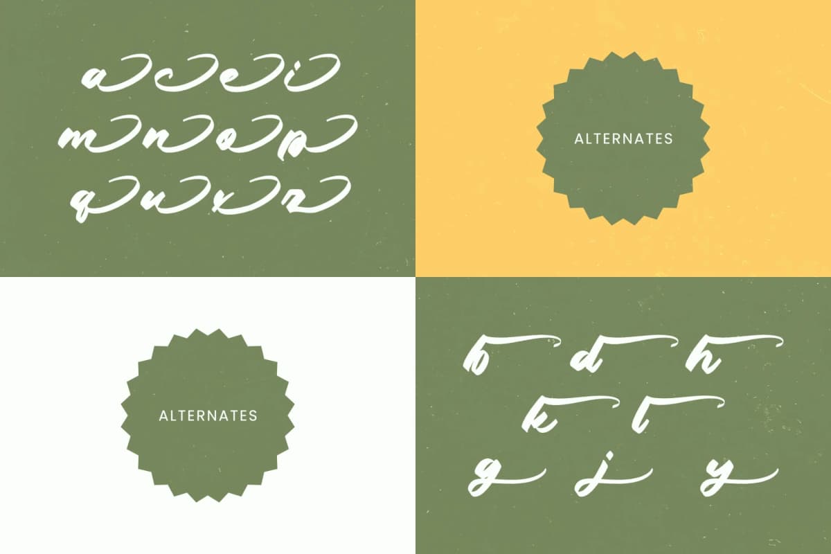 Preview 5 for Milion State – Bold Brush Font