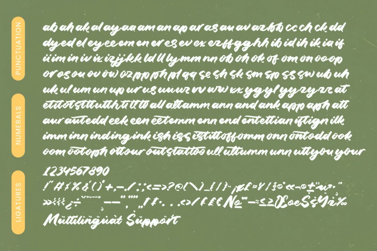 Preview 19 for Milion State – Bold Brush Font