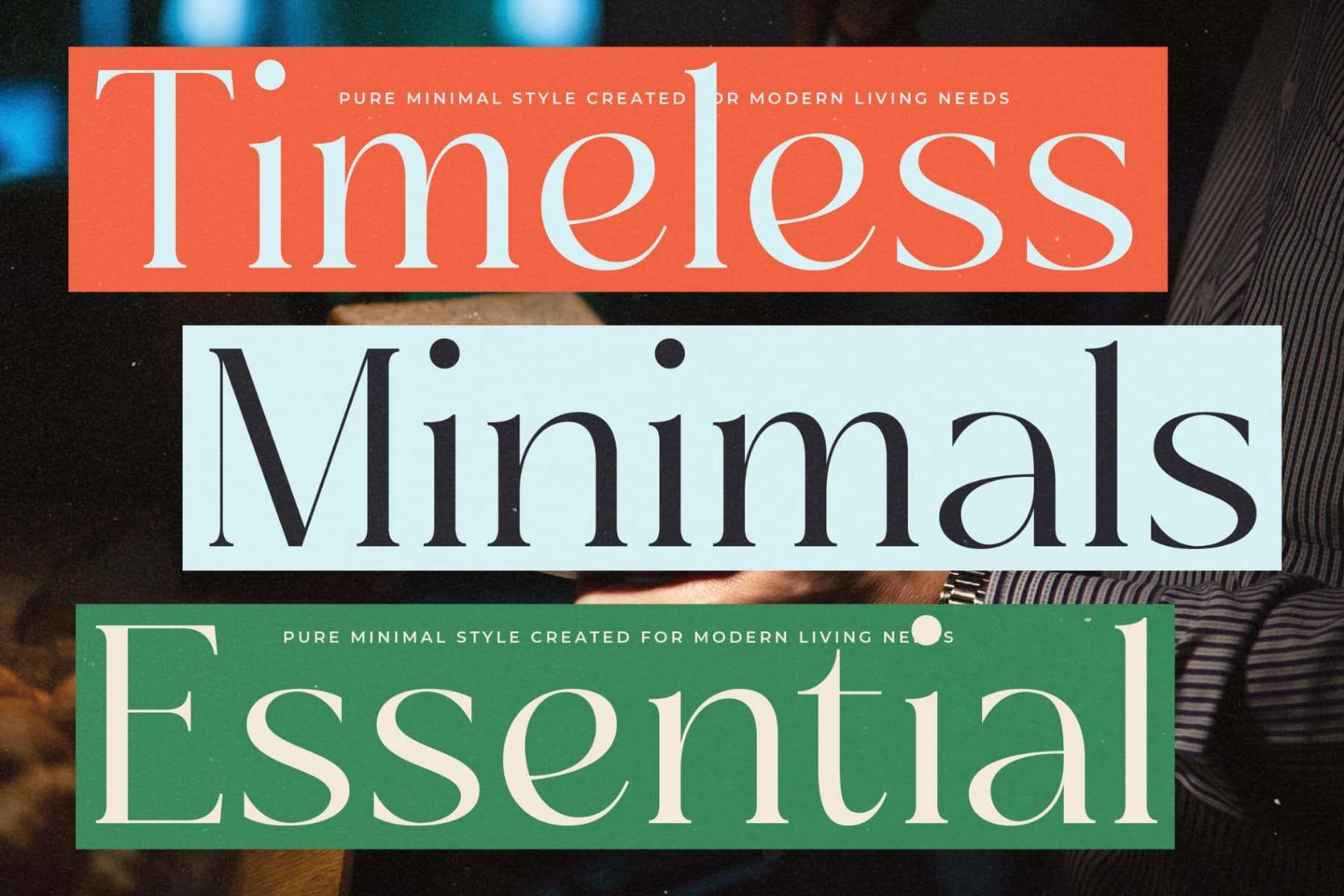 Preview 5 for Asheya - Modern Elegant Font