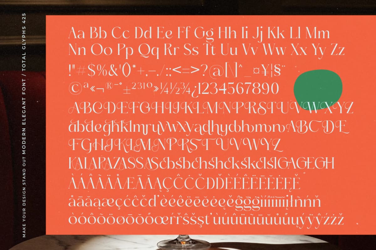 Preview 19 for Asheya - Modern Elegant Font