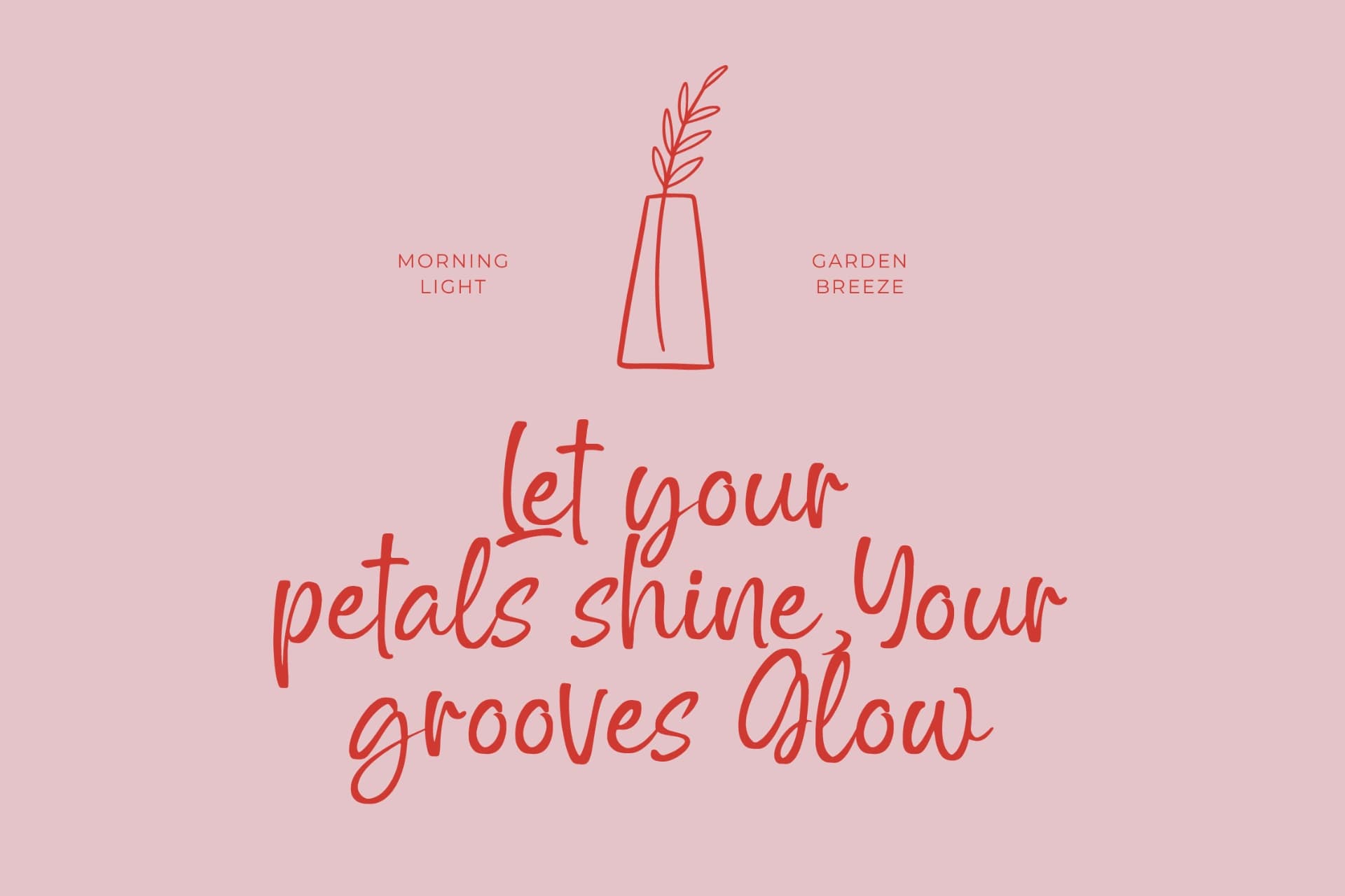 Preview 6 for Outline Delighta – Aesthetic Handwritten Font