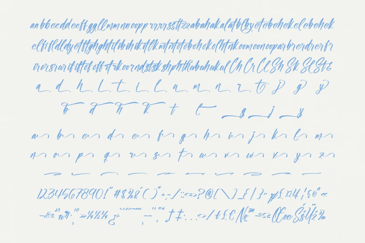 Preview 19 for Shade Crush - Bold Brush Font