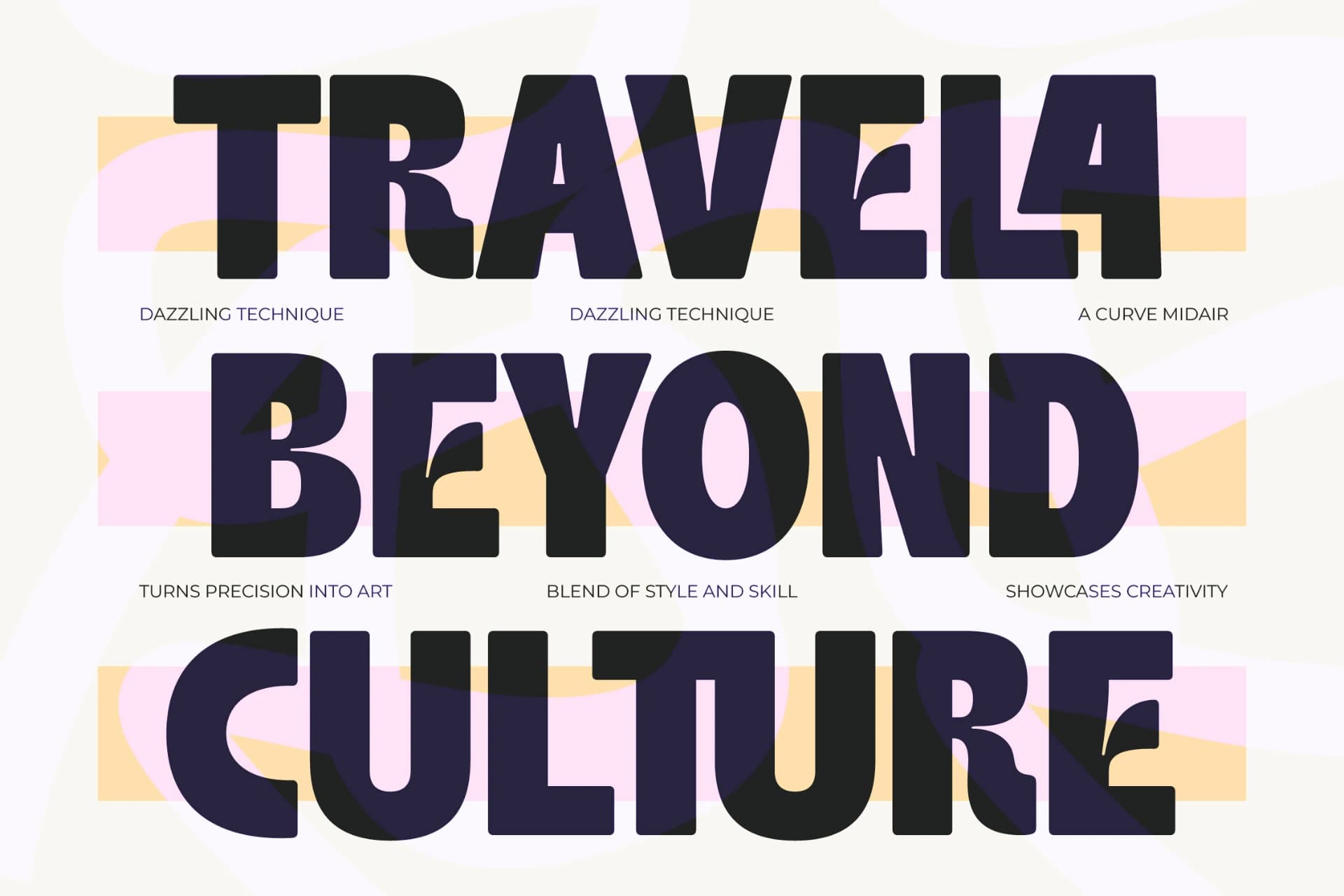 Preview 7 for Magot - Groovy Display Typeface