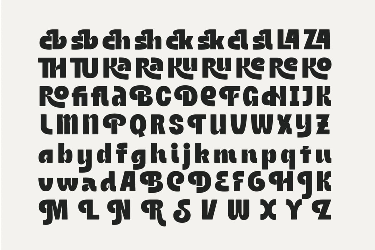 Preview 17 for Magot - Groovy Display Typeface