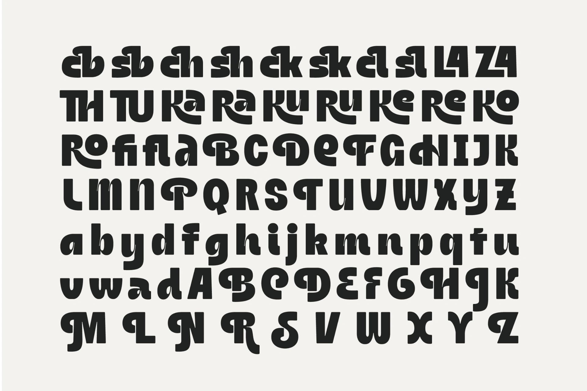 Preview 17 for Magot - Groovy Display Typeface
