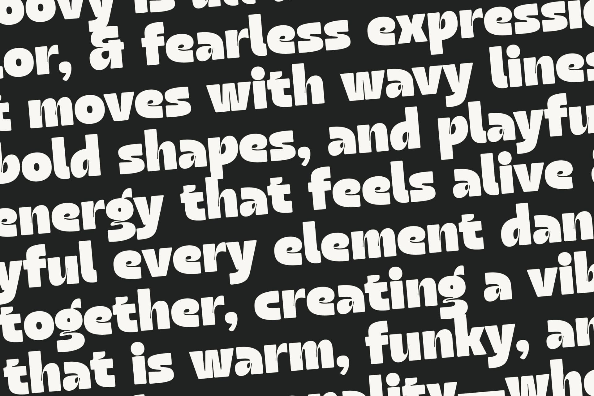 Preview 8 for Magot - Groovy Display Typeface