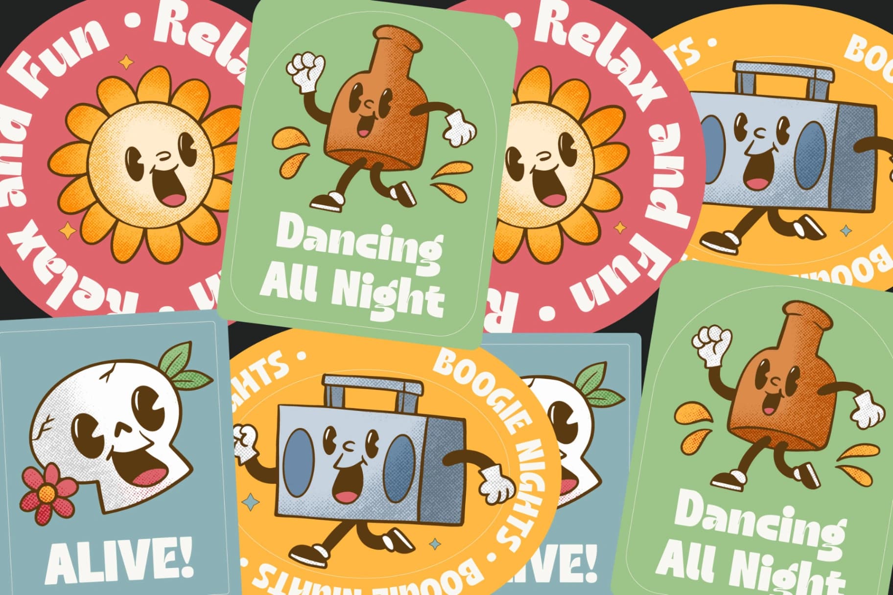Preview 6 for Magot - Groovy Display Typeface