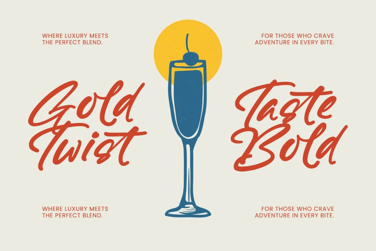 Jantik Gatulo - Bold Calligraphy Font font preview 8