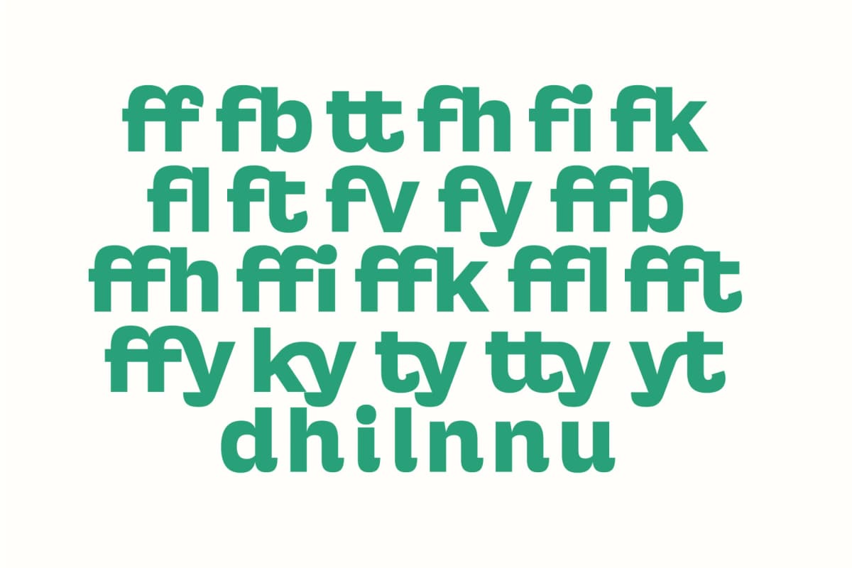 Preview 17 for Gesty Ratio - Sans Display Typeface