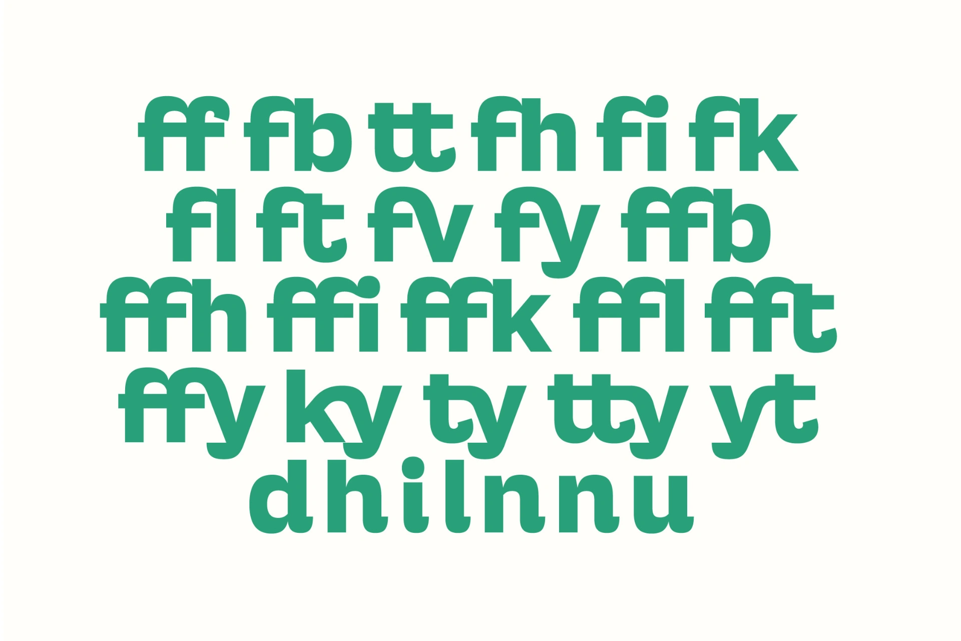 Preview 17 for Gesty Ratio - Sans Display Typeface