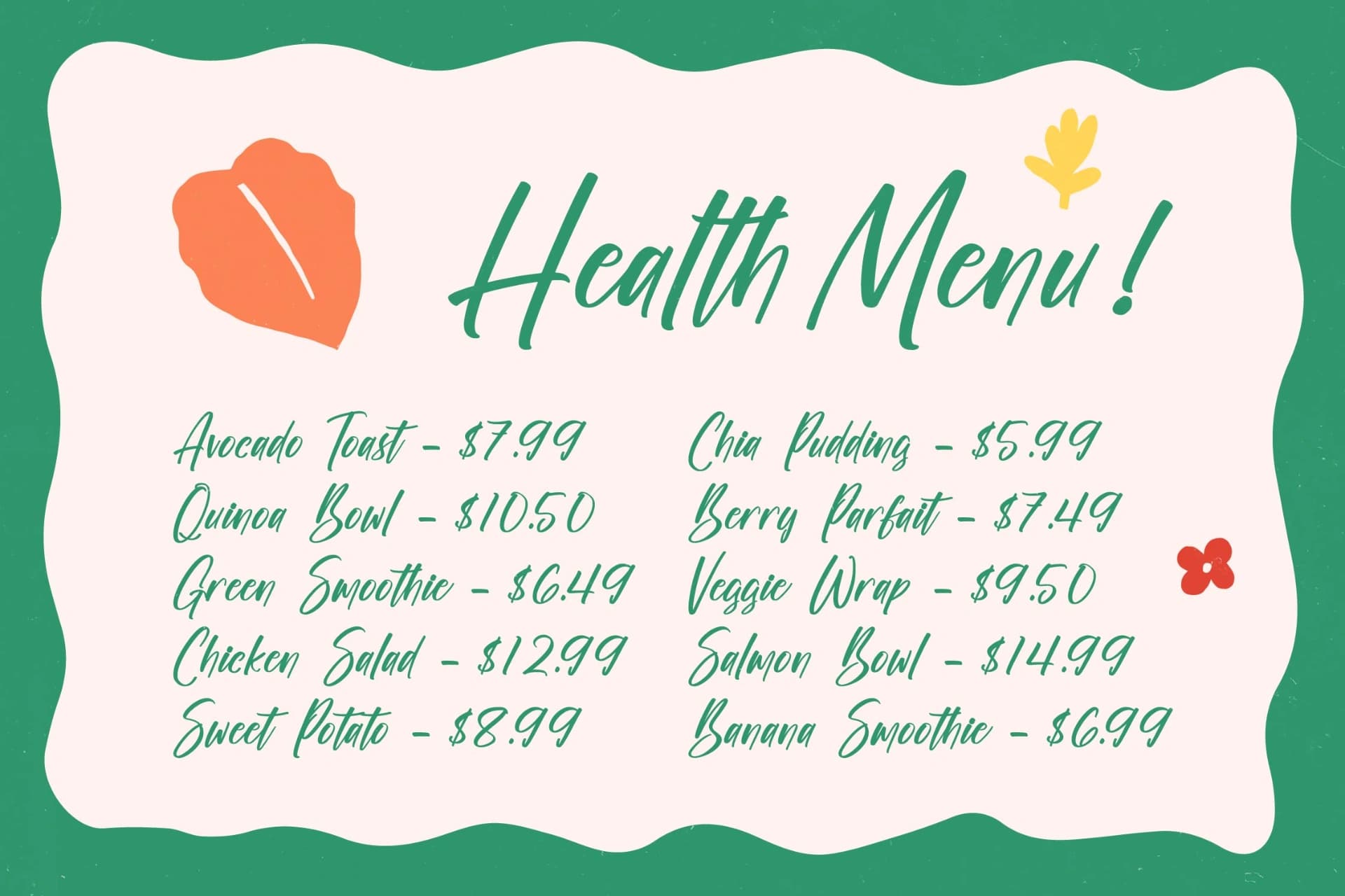 Preview 13 for Biteful Market - Modern Brush Font