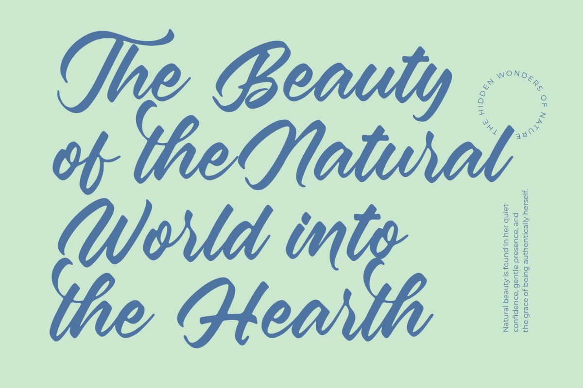 Aretlar Eraghes – Bold Calligraphy Font Type font preview 12
