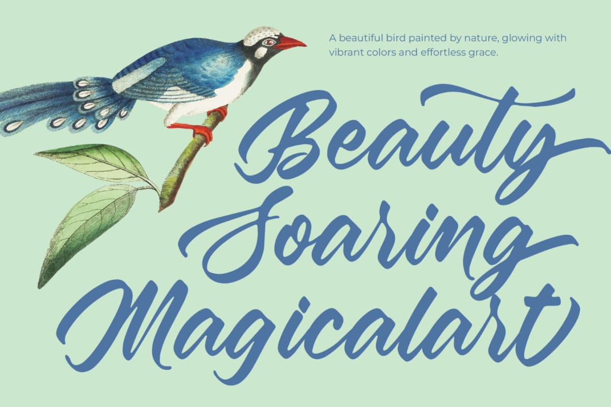 Aretlar Eraghes – Bold Calligraphy Font Type font preview 19