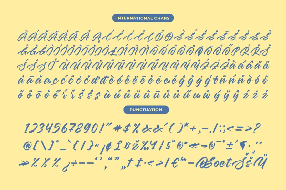 Aretlar Eraghes – Bold Calligraphy Font Type font preview 18