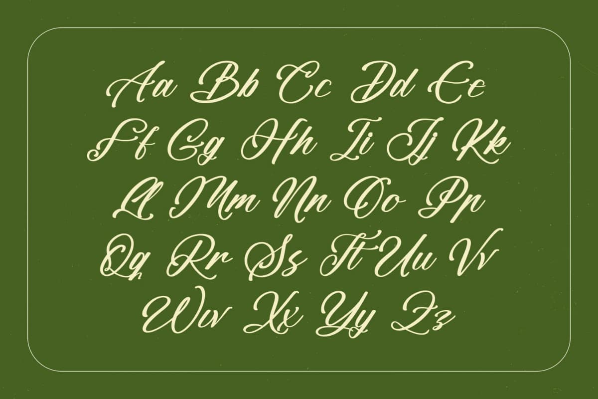 Grand Smith - Modern Brush Font font preview 18