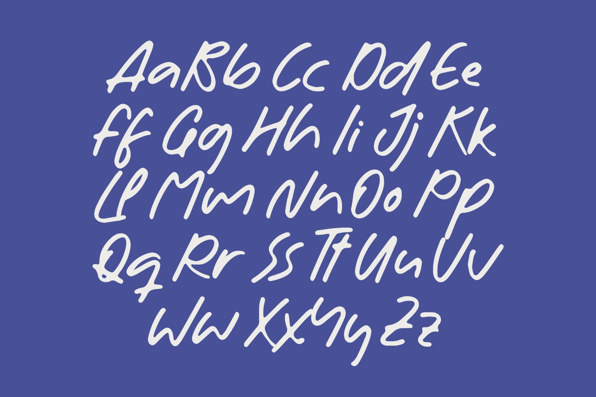 Preview 16 for Meadow Yesterdream - Sticky Notes Font Type