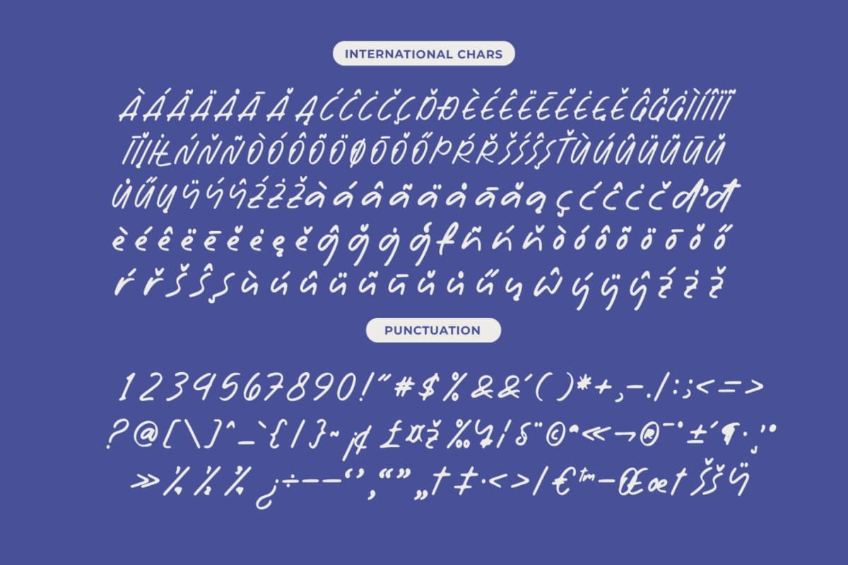 Meadow Yesterdream - Sticky Notes Font Type font preview 18