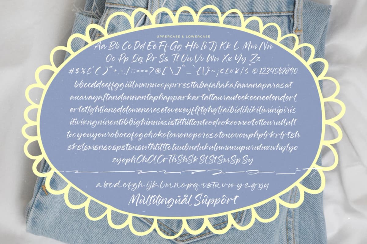 Fordsmith - New Handwritten Script With Urban Elegance font preview 19