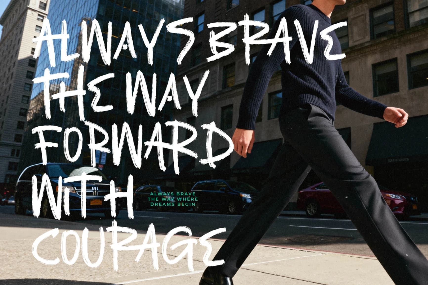 Preview 17 for Asphalt Grunge - Modern Handbrush Font