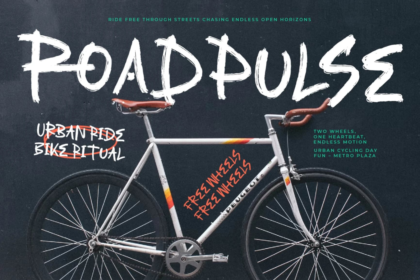 Preview 12 for Asphalt Grunge - Modern Handbrush Font