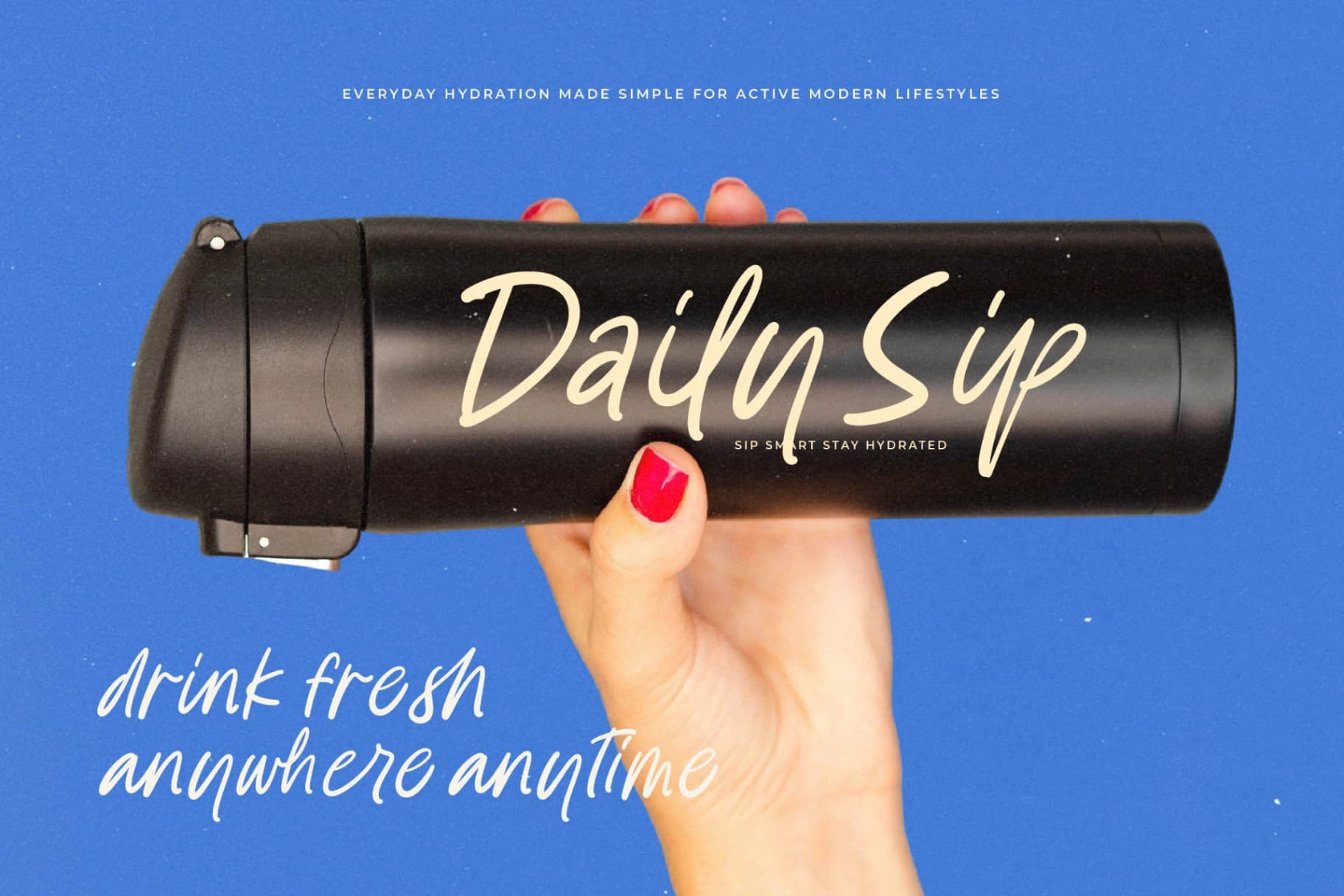Preview 8 for Floral Buttercup - Modern Handwritten Font