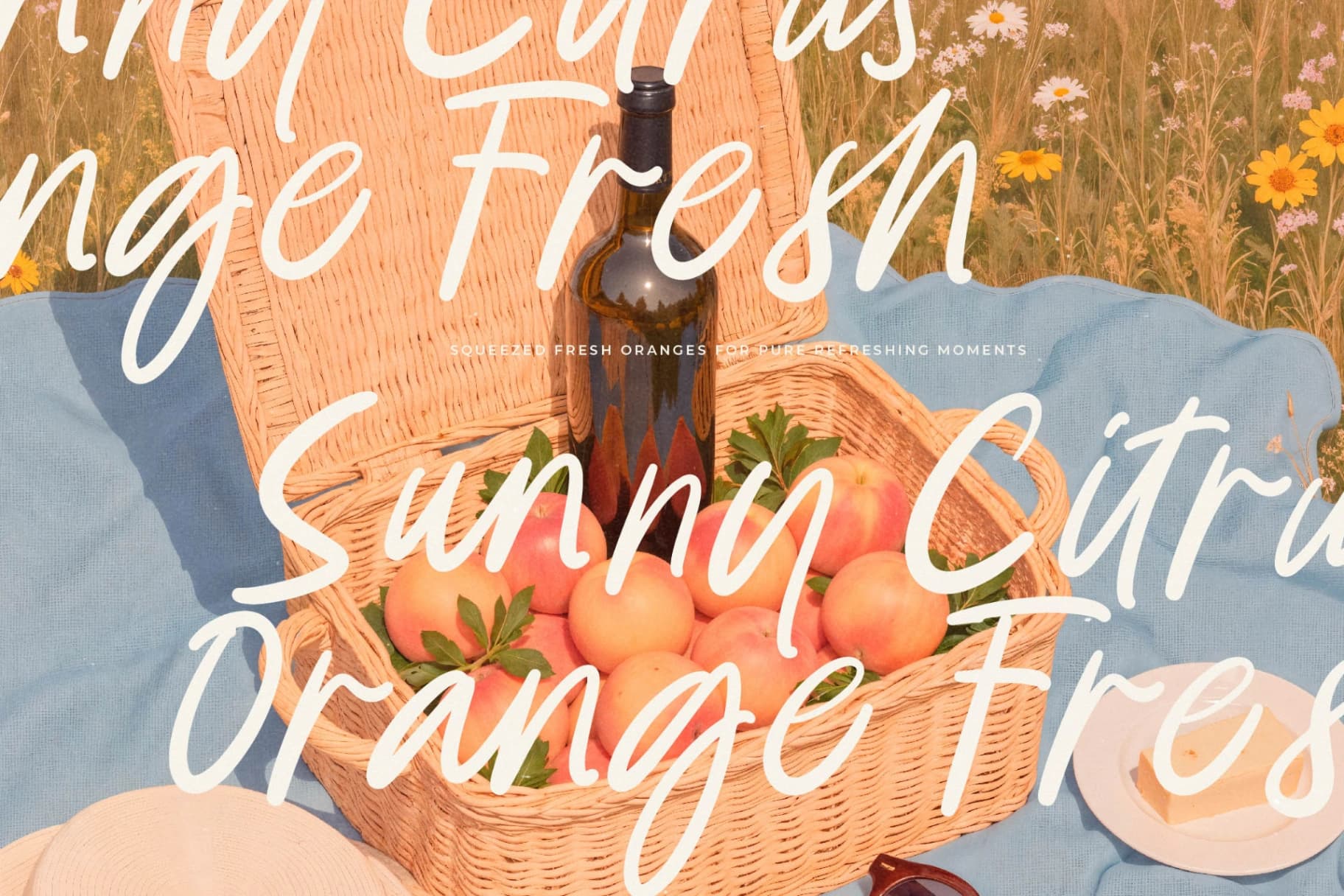 Preview 18 for Floral Buttercup - Modern Handwritten Font