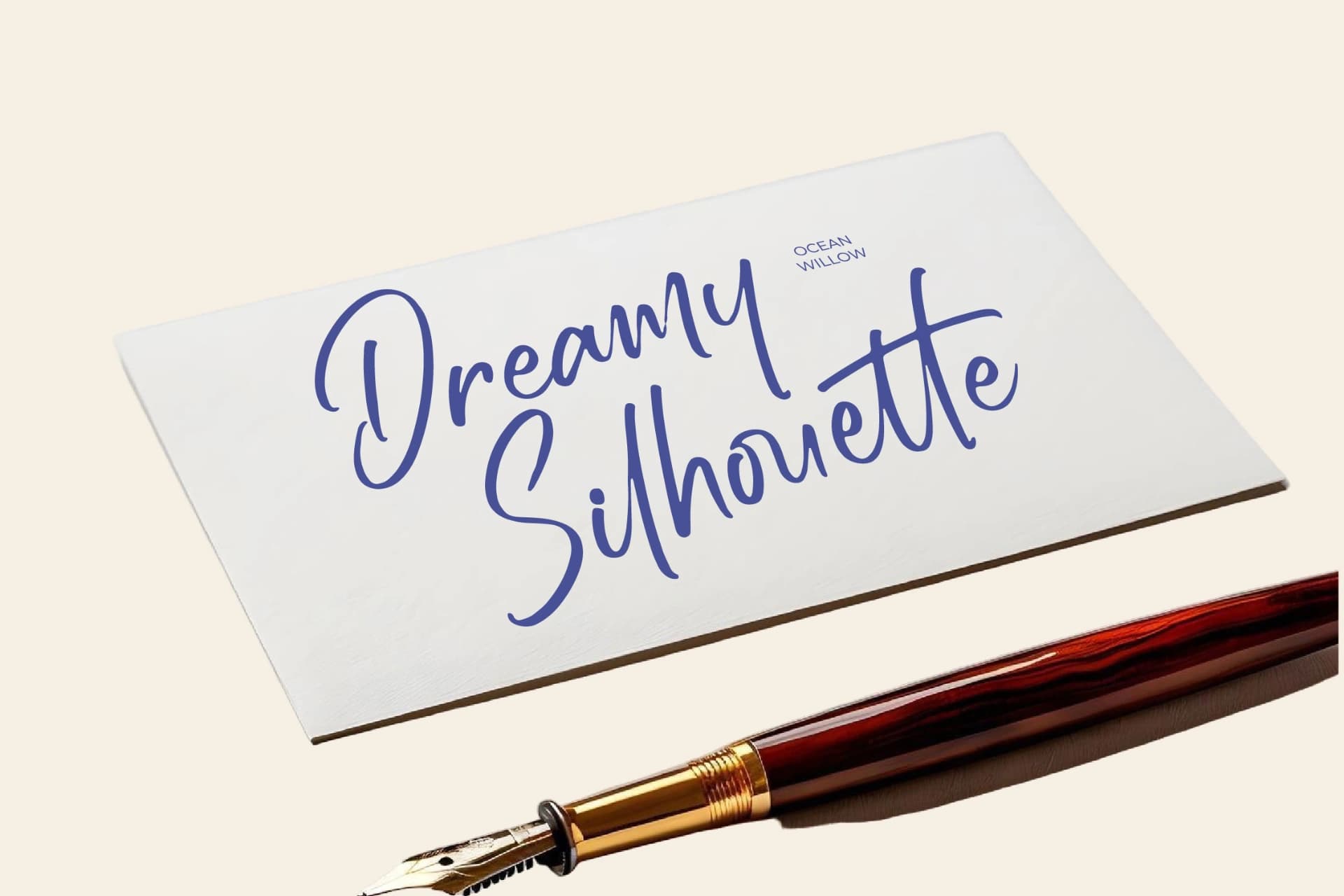 Preview 6 for Estone Dreamwell – Elegant Script Font