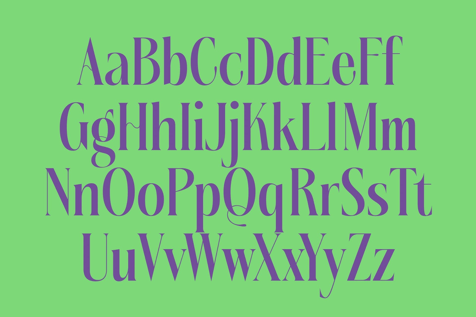 Preview 14 for Kushers - Serif Display Typeface