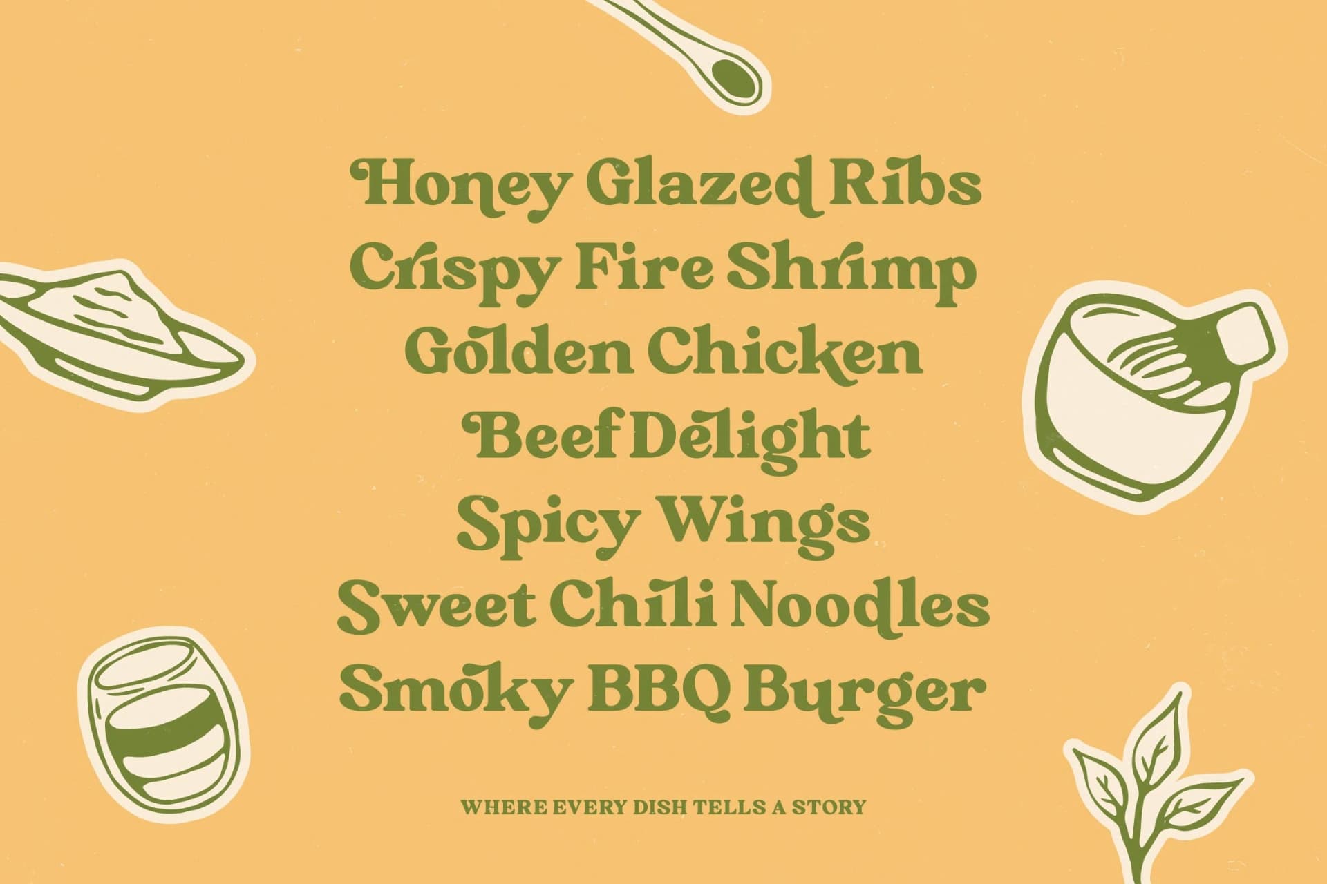 Preview 4 for Matcha Holiks - Groovy Serif Display
