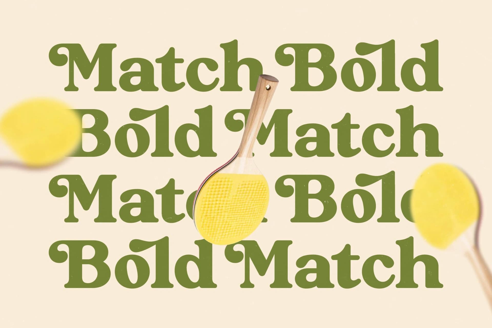 Preview 8 for Matcha Holiks - Groovy Serif Display