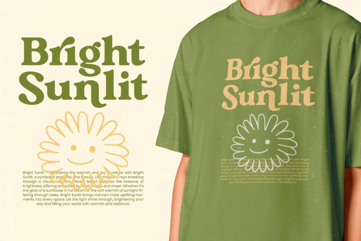 Matcha Holiks - Groovy Serif Display font preview 16