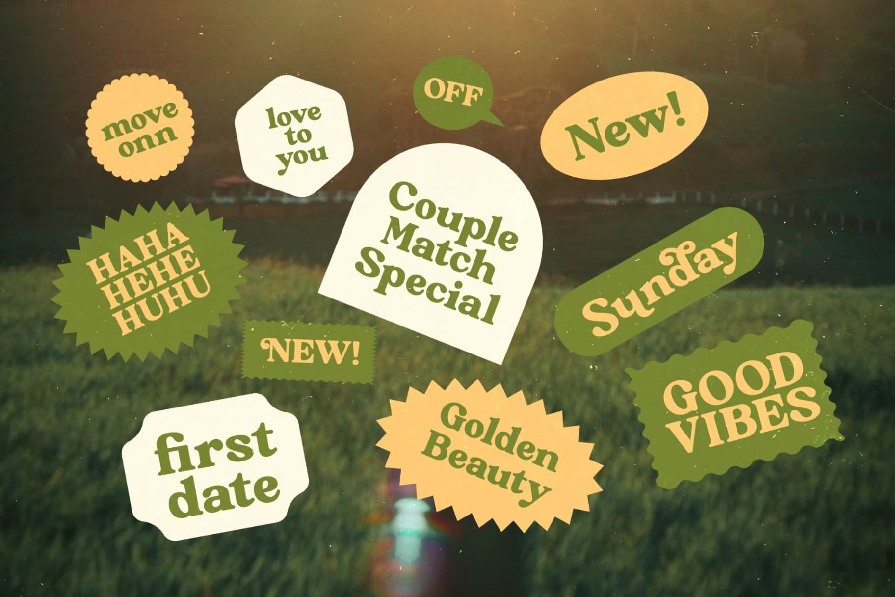 Preview 7 for Matcha Holiks - Groovy Serif Display